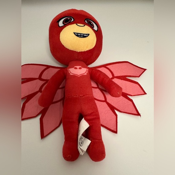 PJ Masks Owlette Plush Stuffed Animal Red Nickelodeon Toy - Picture 2 of 9